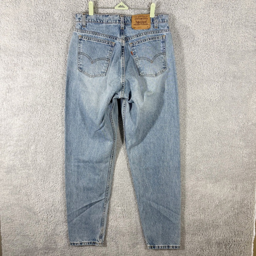 VTG Orange Tab Levis 962 Relaxed Fit Tapered‎ Leg Jeans Size 13 Light Wash '96